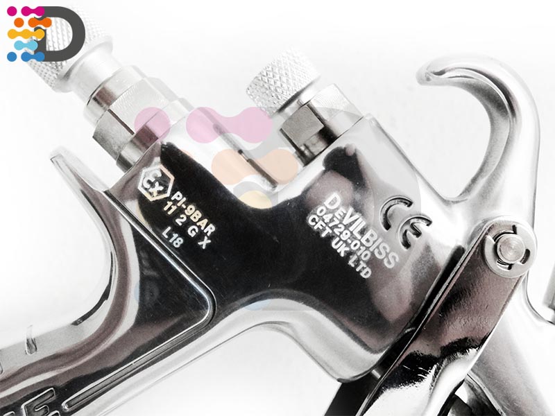 FLG 5 DeVILBISS made in UK - produkcja BRYTYJSKA. Oryginalny pistolet do lakierowania i malowania powierzchni metalowych, drewnianych